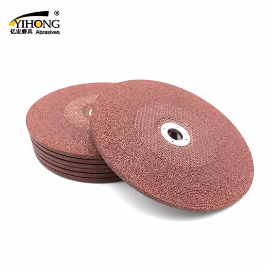 Yihong 125X6X22 mm T27 Disco de moagem com resina de mistura de alta densidade premium para polimento e lixamento